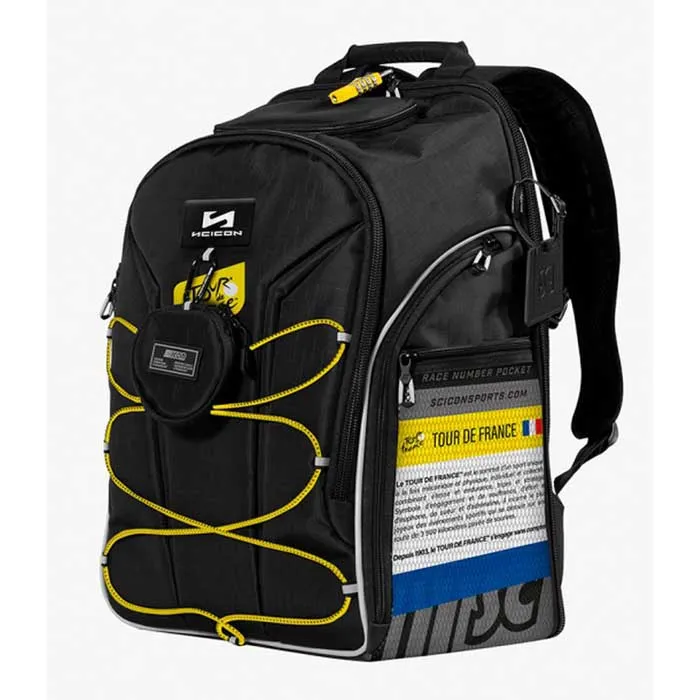 Scicon Pro Tour De France Rucksack 35l, Black, One Size Scicon Pro Tour De France Rucksack 35l, Black, One Size
