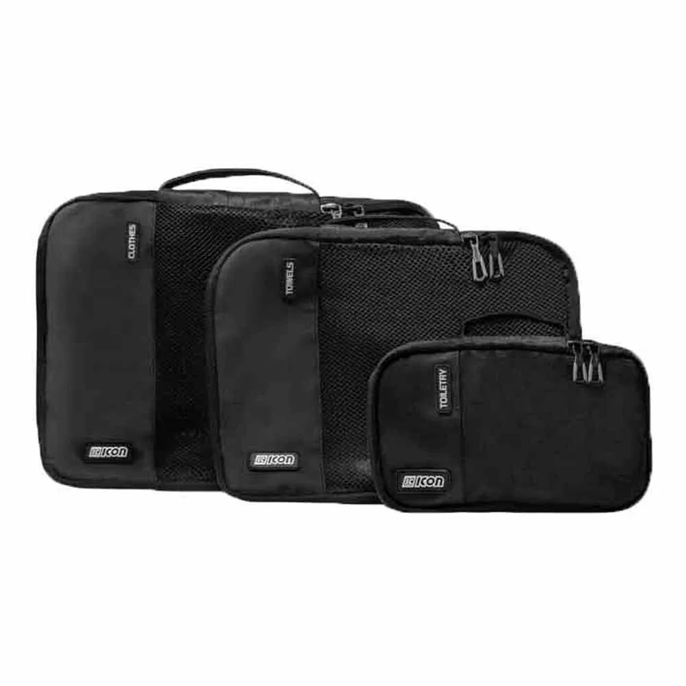 Scicon Reise-packwürfel-set 3 Stücke, Black, One Size Scicon Reise-packwürfel-set 3 Stücke, Black, One Size