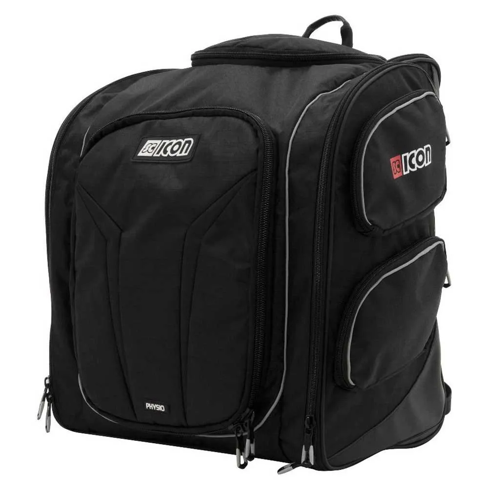Scicon Sports Physio First Aid Kit Pro Rucksack, Black, One Size Scicon Sports Physio First Aid Kit Pro Rucksack, Black, One Size