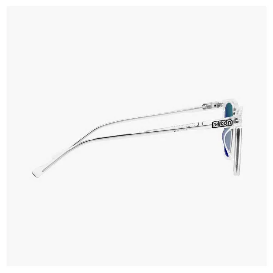 Scicon Vertec Sonnenbrille, Crystal gloss, Blue Mirror/CAT3 Scicon Vertec Sonnenbrille, Crystal gloss, Blue Mirror/CAT3