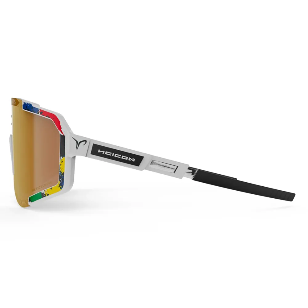 Scicon World Champion Aeroscope Sonnenbrille, White rainbow bronze, Multimirror/CAT3 + Clear Mirror/CAT0 Scicon World Champion Aeroscope Sonnenbrille, White rainbow bronze, Multimirror/CAT3 + Clear Mirror/CAT0
