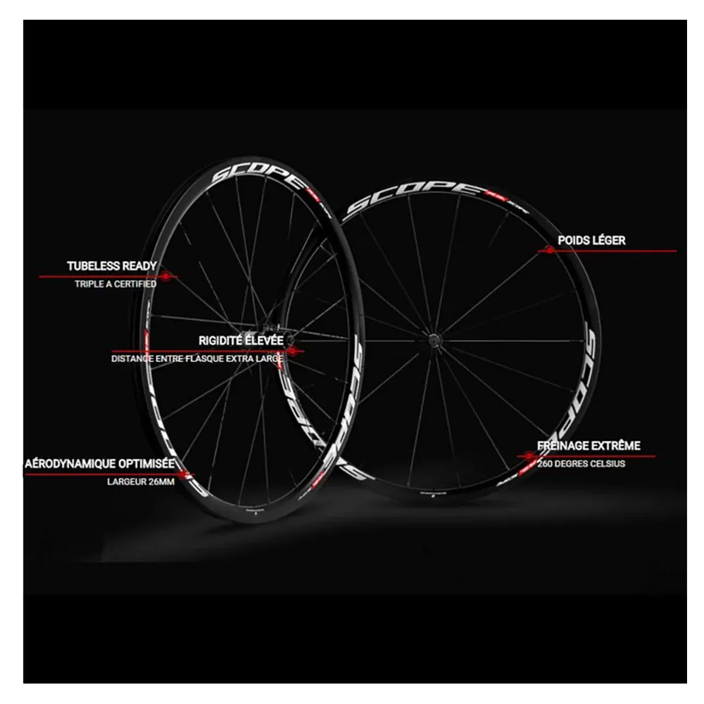 Scope R3.c My17 Gravel-laufradsatz Scope R3.c My17 Gravel-laufradsatz