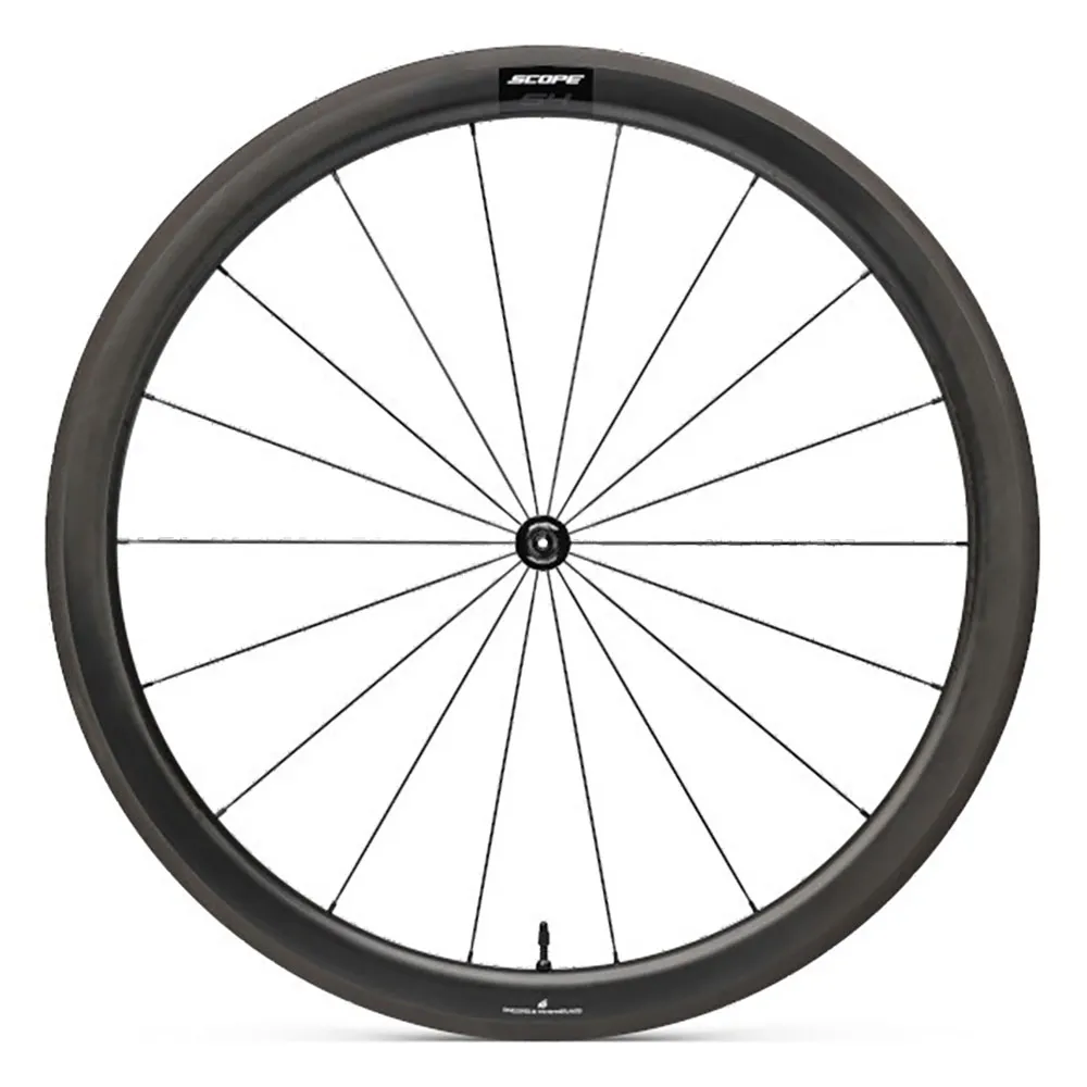 Scope S4 Tubeless Rennrad Laufradsatz, Black, 9 x 100/9 x 130mm, Shimano/Sram HG Scope S4 Tubeless Rennrad Laufradsatz, Black, 9 x 100/9 x 130mm, Shimano/Sram HG