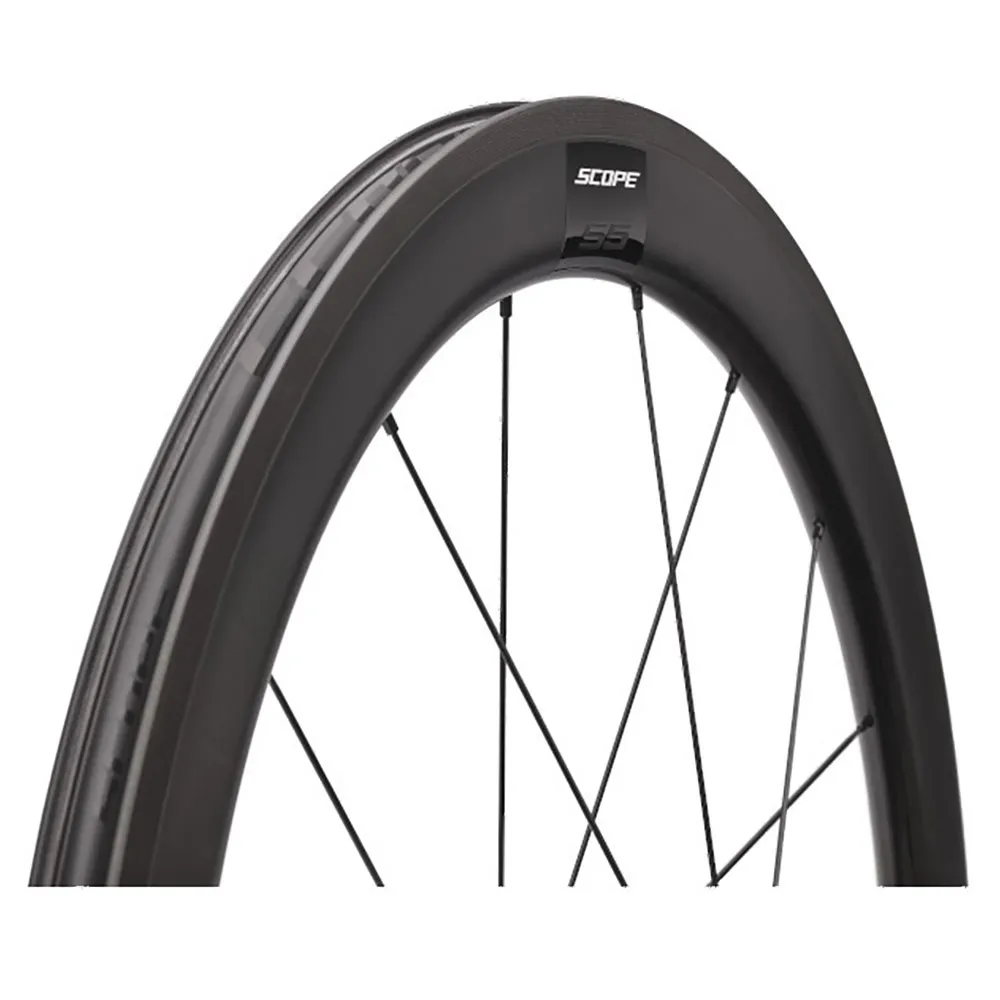 Scope S5 Tubeless Rennrad Laufradsatz, Black, 9 x 100/9 x 130mm, Sram XDR Scope S5 Tubeless Rennrad Laufradsatz, Black, 9 x 100/9 x 130mm, Sram XDR