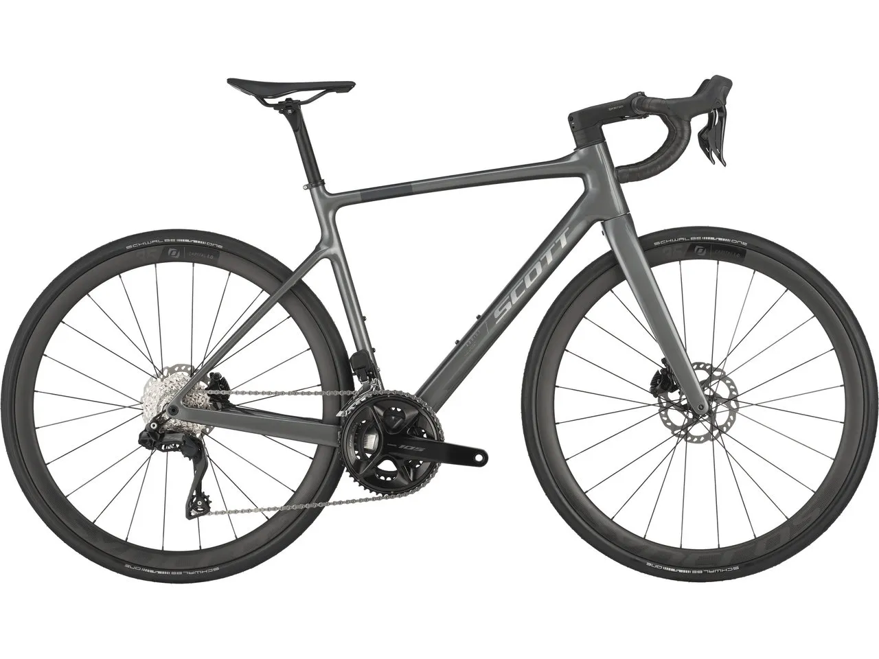 SCOTT Addict 30 Carbon 28" Rennrad, Grau SCOTT Addict 30 Carbon 28" Rennrad, Grau