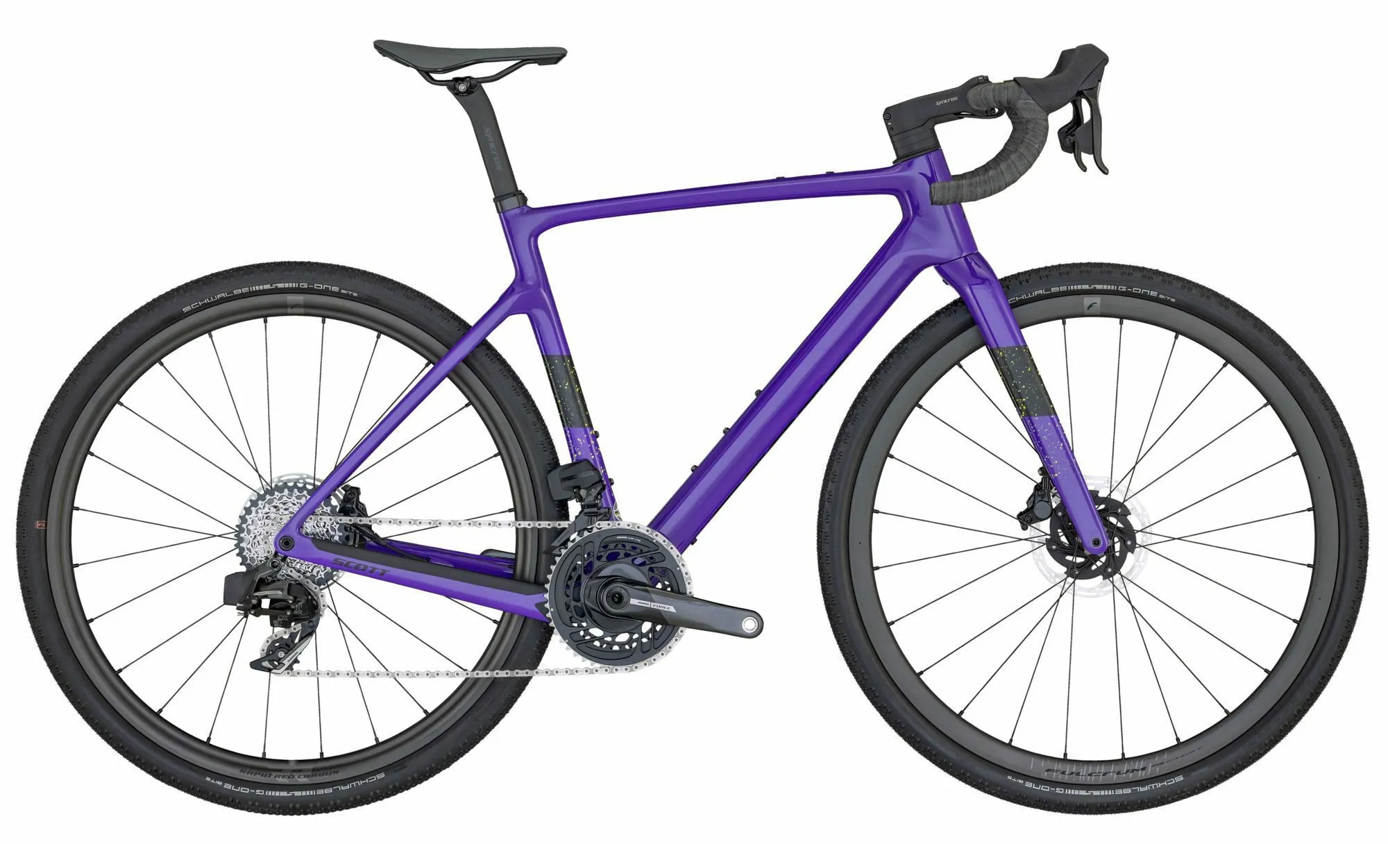 SCOTT Addict Gravel 10 Ultraviolet Purple 28" Diamant SCOTT Addict Gravel 10 Ultraviolet Purple 28" Diamant