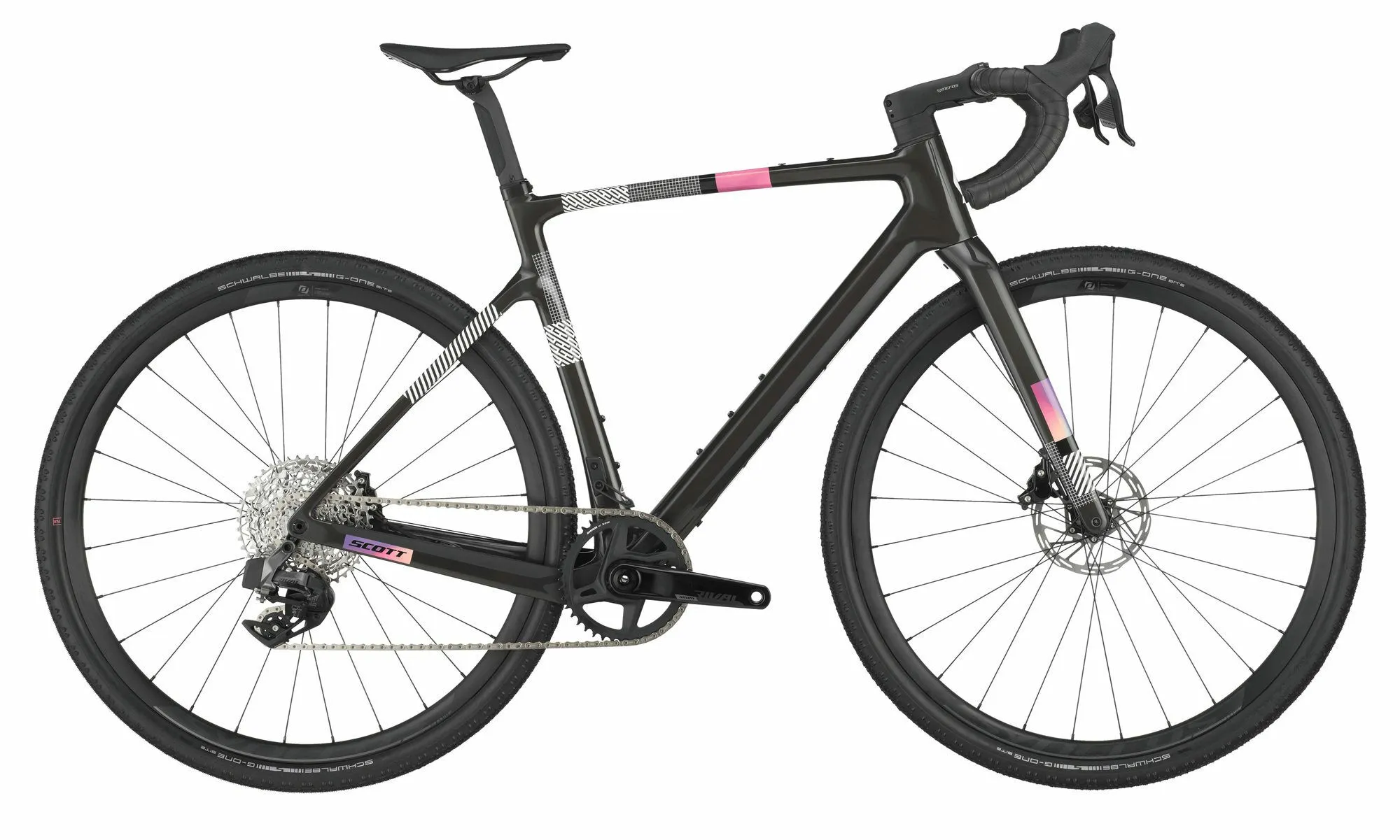 SCOTT Addict Gravel 30 black 28" Diamant SCOTT Addict Gravel 30 black 28" Diamant