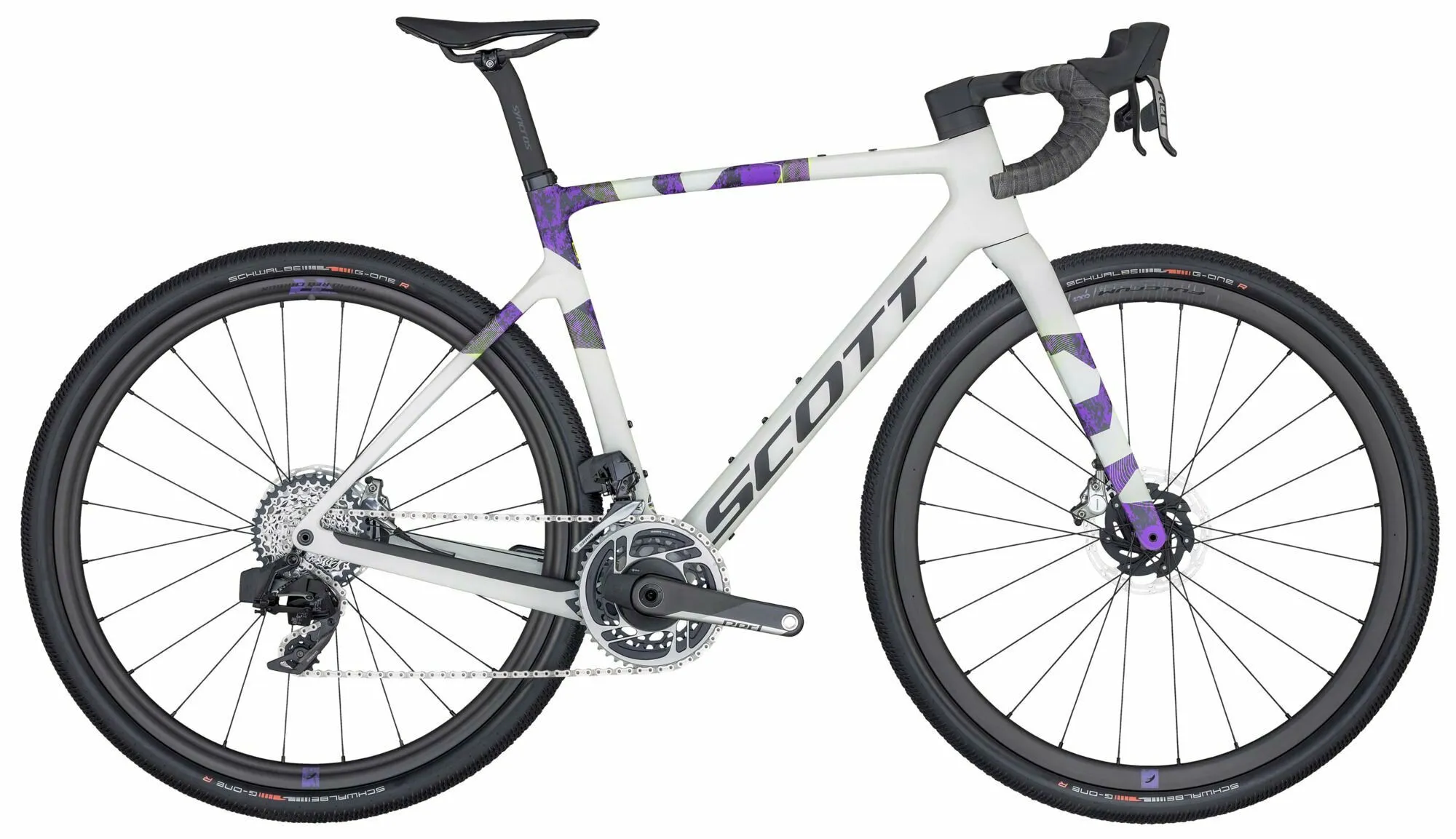 SCOTT Addict Gravel RC Beluga Grey/Progressive Purple 28" Diamant SCOTT Addict Gravel RC Beluga Grey/Progressive Purple 28" Diamant