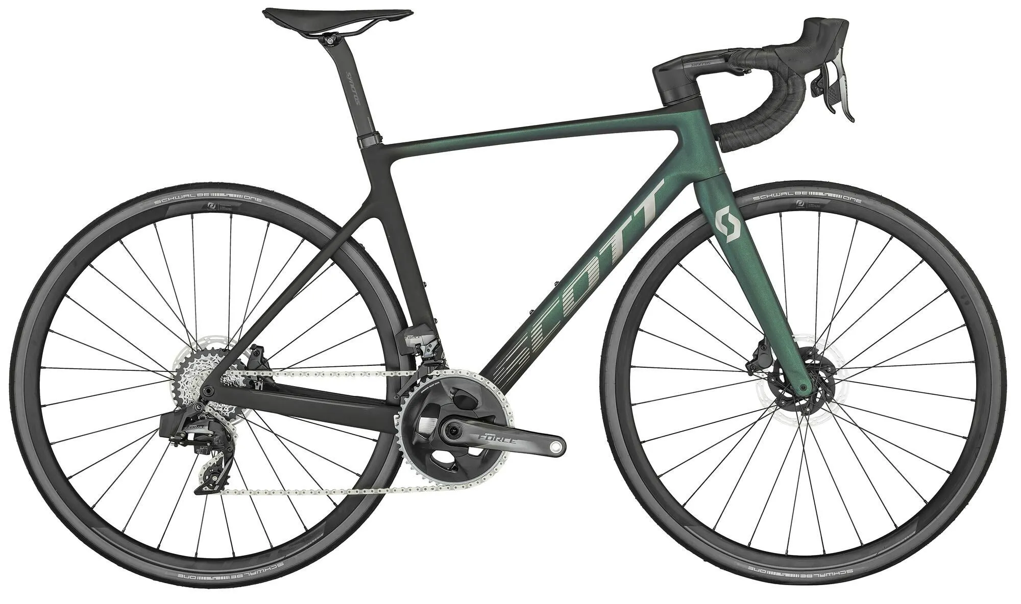 SCOTT Addict RC 20 Prism Aqua Blue 28" Diamant, Grün SCOTT Addict RC 20 Prism Aqua Blue 28" Diamant, Grün