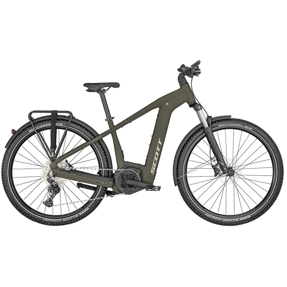 SCOTT Axis Eride 30 Men 29´´ Deore 11s Elektrofahrrad, Olive, M, 500Wh