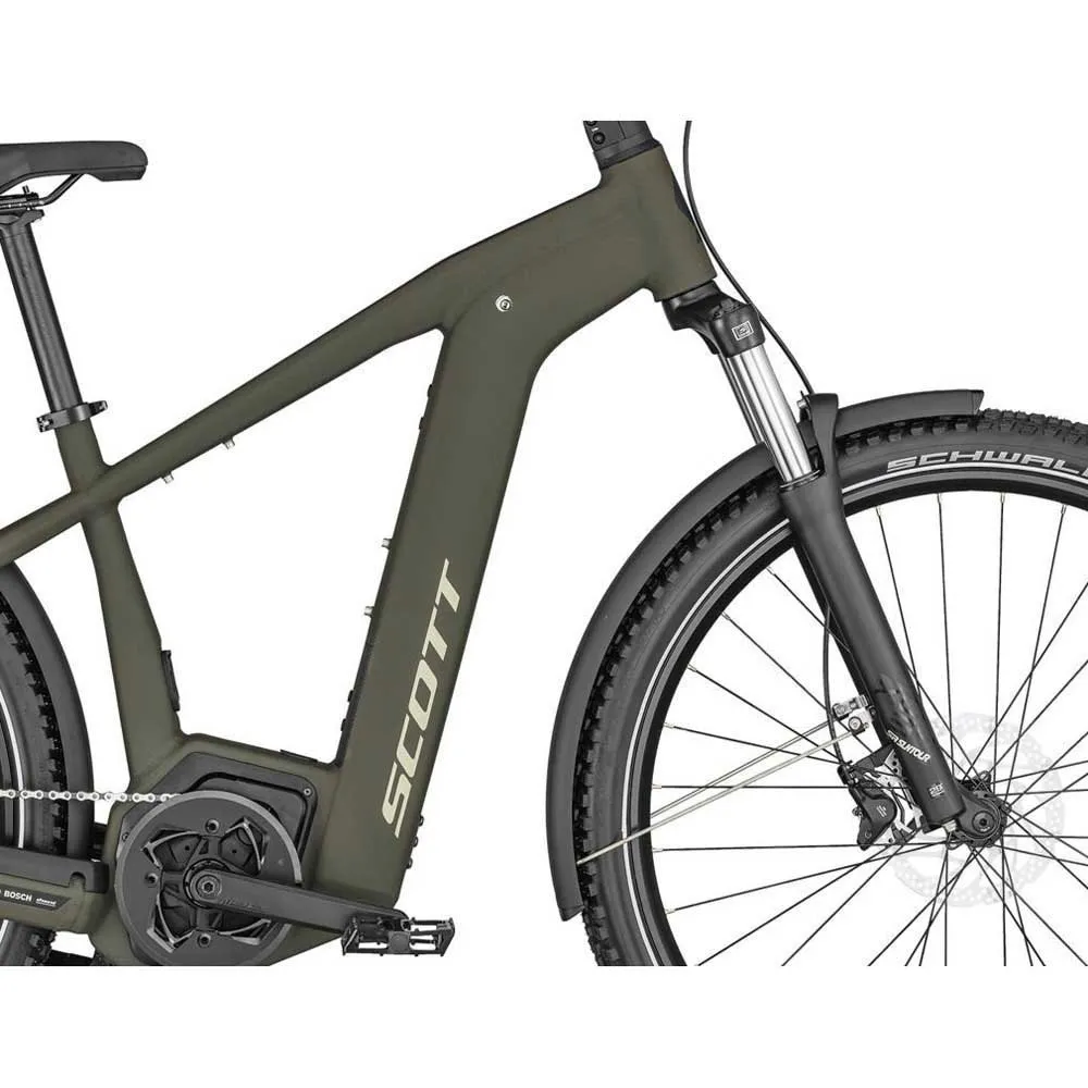 SCOTT Axis Eride 30 Men 29´´ Deore 11s Elektrofahrrad, Olive, M, 500Wh