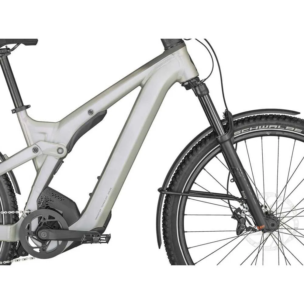 SCOTT Axis Eride Fs 10 29´´ Shimano Rd M8130sgs 11s Elektrofahrrad, Silver, M, 750Wh