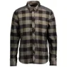 SCOTT Check Ft Langarmhemd, Dust beige / dark grey, M