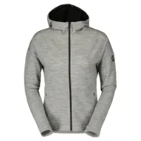 SCOTT Commuter Merino Reißverschlusspullover