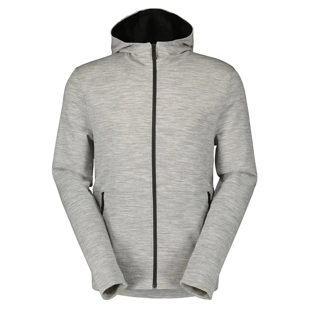 SCOTT Commuter Merino Reißverschlusspullover