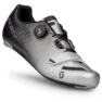 Black fade / metallic silver