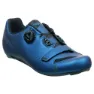 Metallic blue / black