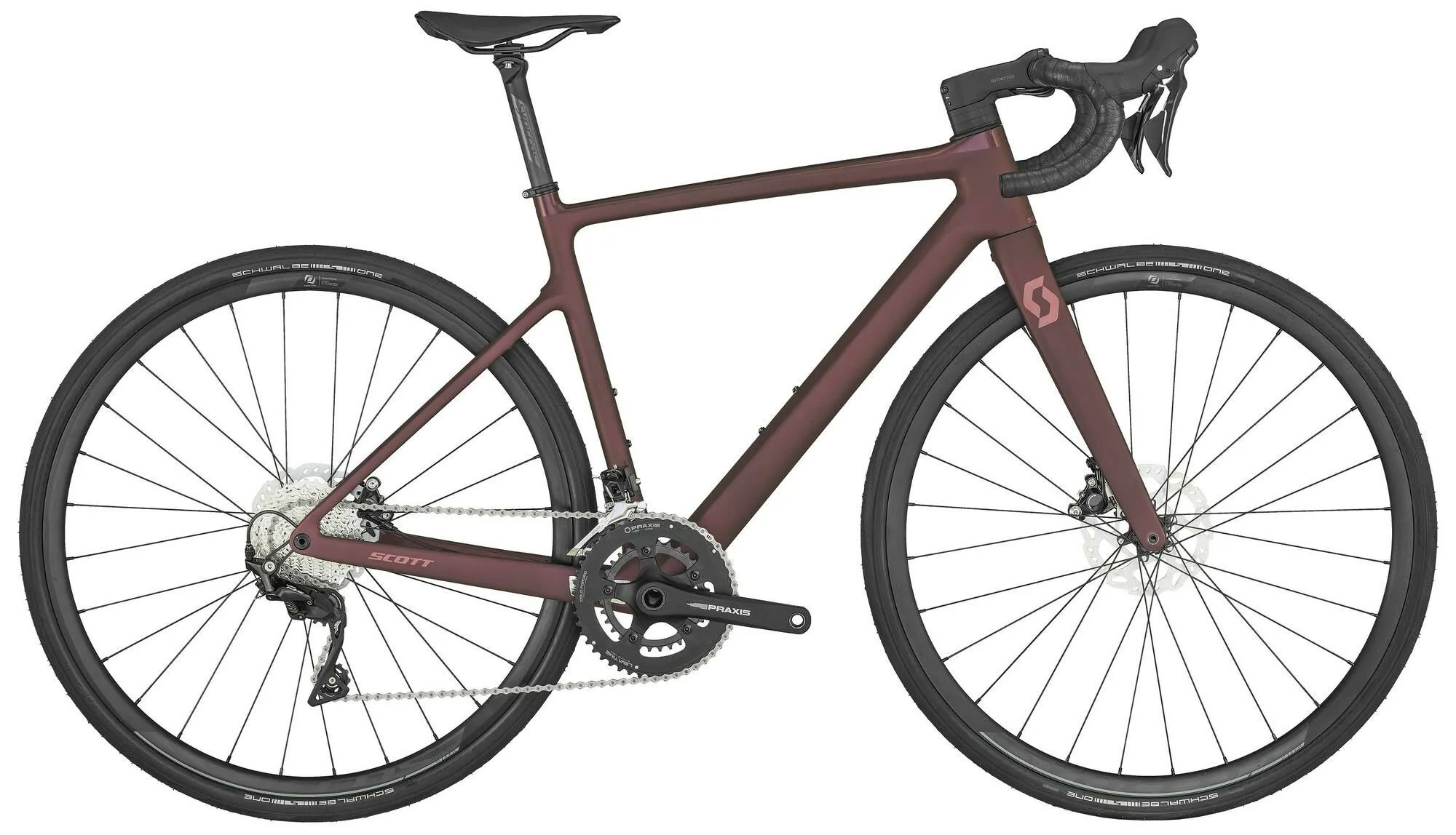 SCOTT Contessa Addict 25 Beetroot Red 28" Diamant, Dunkelrot SCOTT Contessa Addict 25 Beetroot Red 28" Diamant, Dunkelrot
