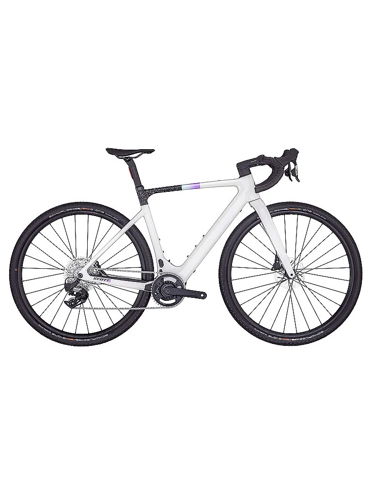 SCOTT Contessa Solace Gravel eRIDE 15 Beluga Grey/Terrazzo Black 28" 360 Wh Diamant SCOTT Contessa Solace Gravel eRIDE 15 Beluga Grey/Terrazzo Black 28" 360 Wh Diamant