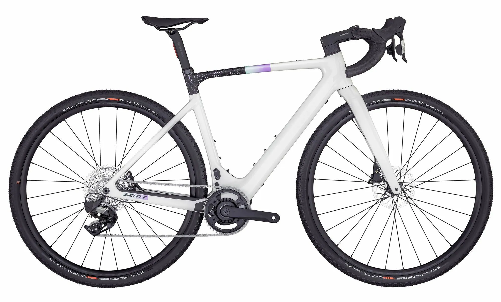 SCOTT Contessa Solace Gravel eRIDE 15 Beluga Grey/Terrazzo Black 28" 360 Wh Diamant SCOTT Contessa Solace Gravel eRIDE 15 Beluga Grey/Terrazzo Black 28" 360 Wh Diamant