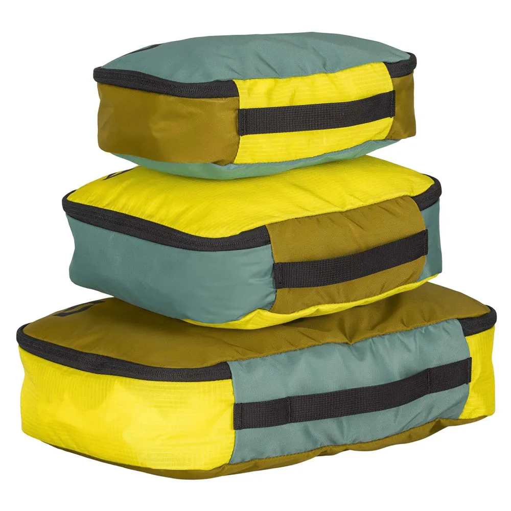 SCOTT Cube Day Remix Packwürfel-set 3 Paare, Dark grey / northern mint green