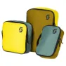 SCOTT Cube Day Remix Packwürfel-set 3 Paare, Dark grey / northern mint green