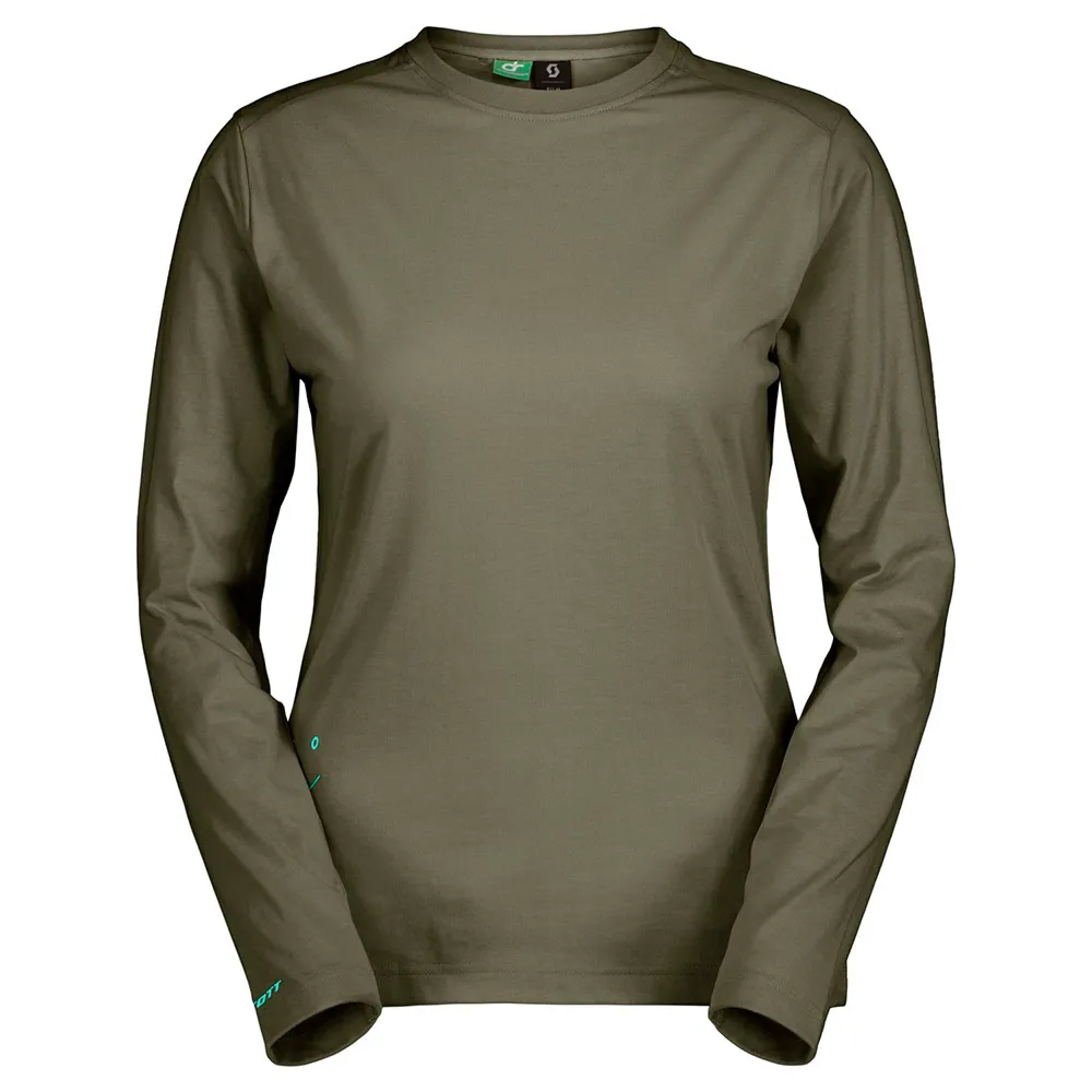 SCOTT Defined Dri Langarm-t-shirt, Hay green SCOTT Defined Dri Langarm-t-shirt, Hay green