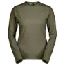 SCOTT Defined Dri Langarm-t-shirt, Hay green