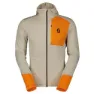 Dust white / flash orange