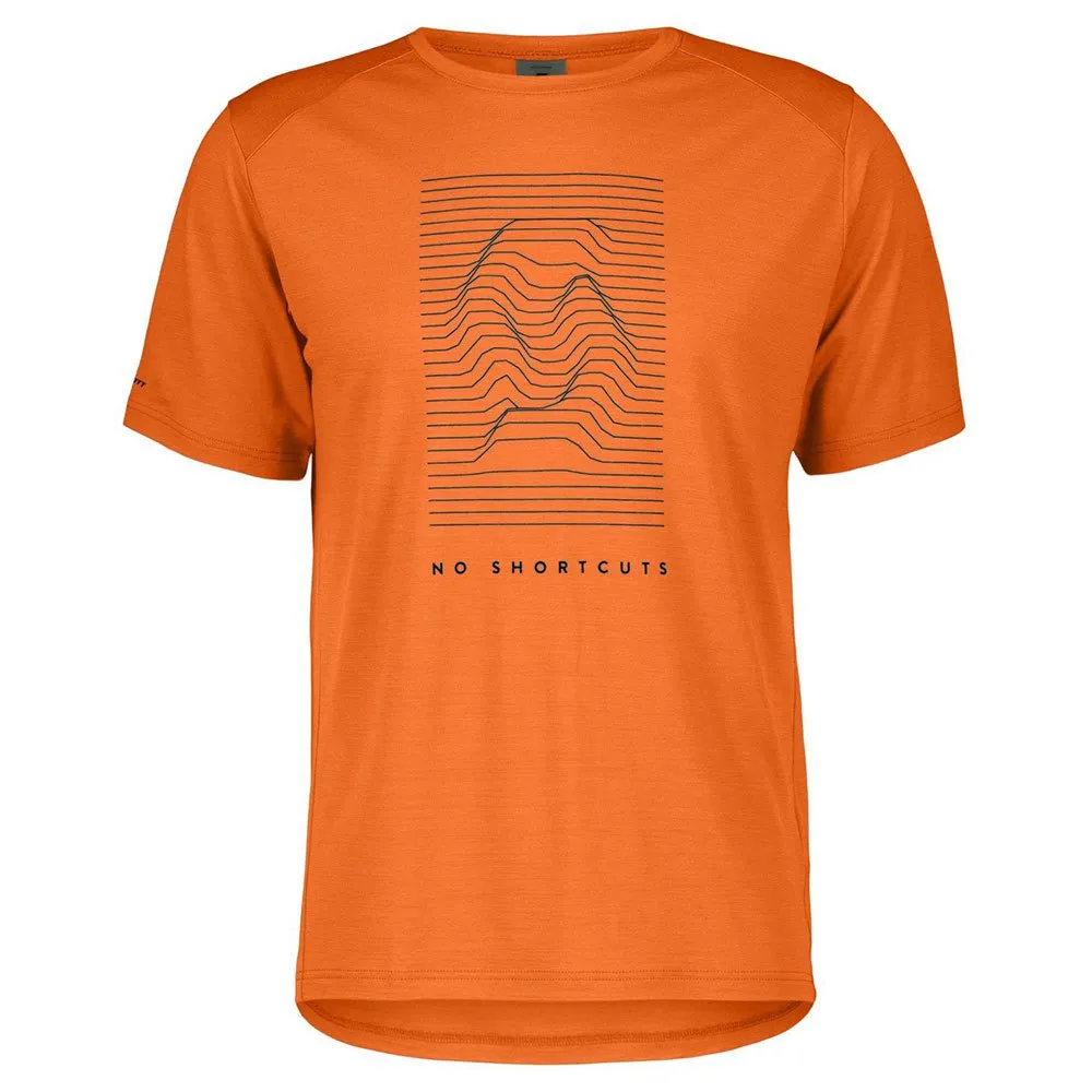 SCOTT Defined Merino Graphic Kurzarm-t-shirt male