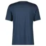 SCOTT Defined Merino Kurzarm-t-shirt, Metal blue, XL