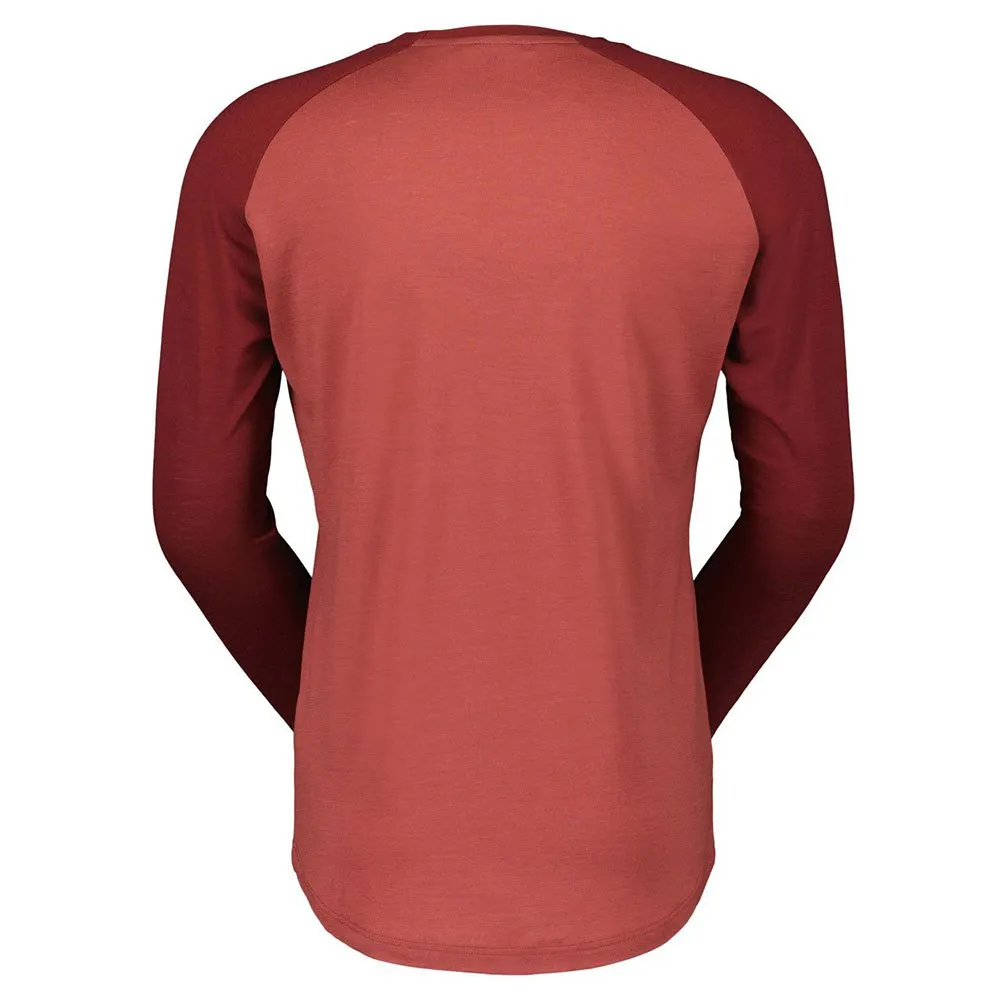 SCOTT Defined Merino Langarm-t-shirt male