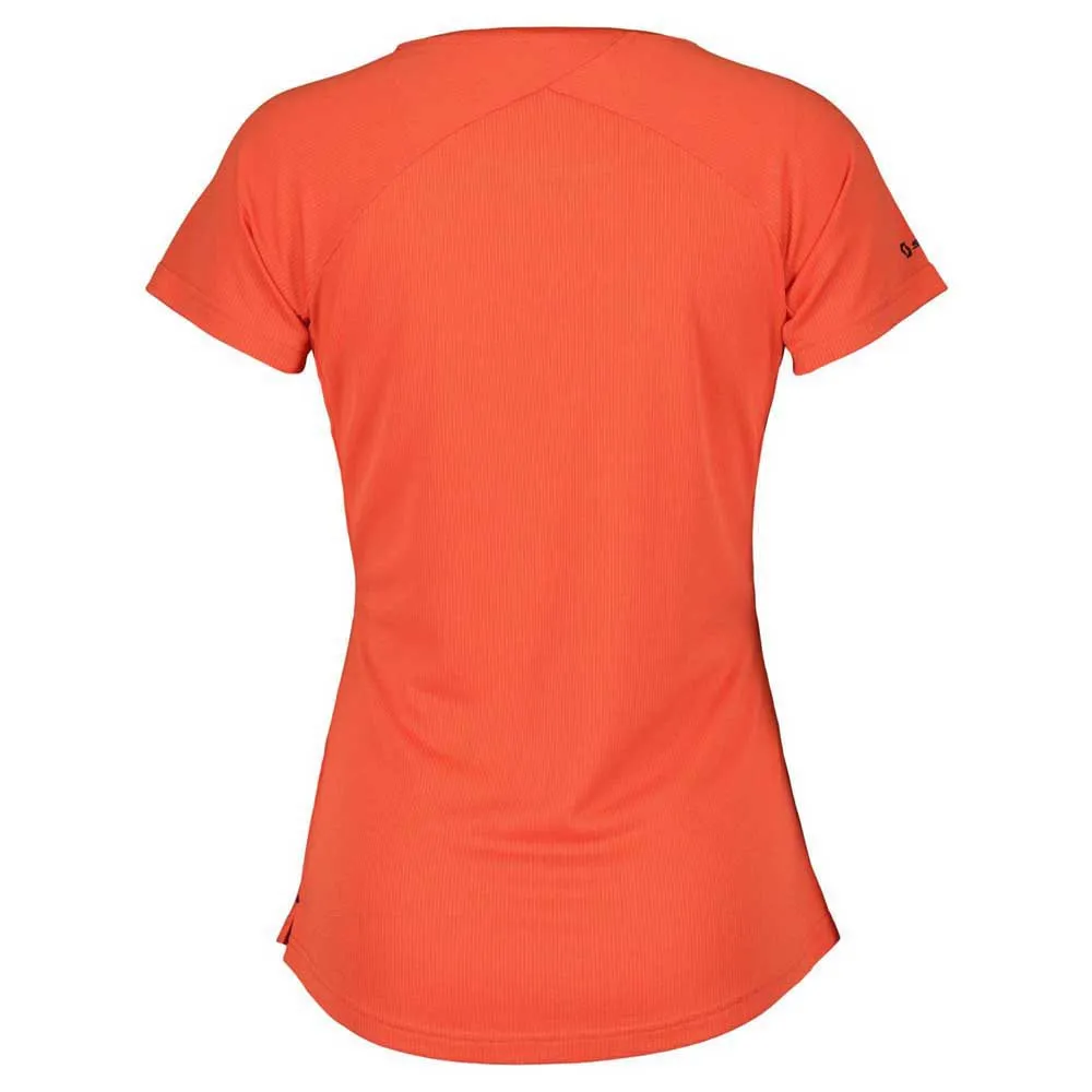 SCOTT Defined Tech Kurzarm-t-shirt female, Astro red