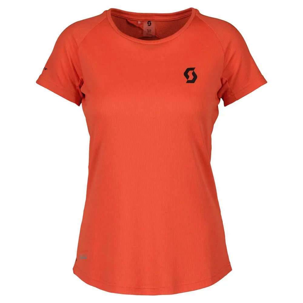 SCOTT Defined Tech Kurzarm-t-shirt female, Astro red