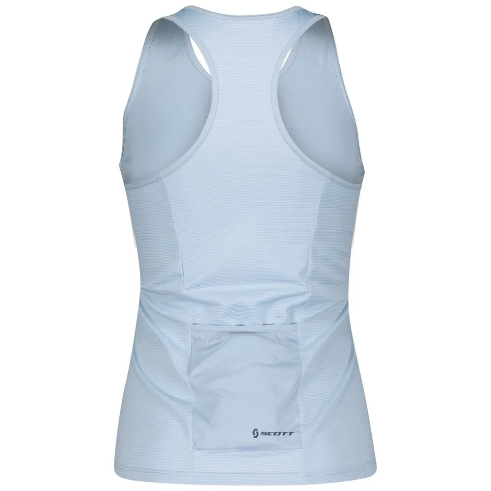SCOTT Endurance 10 Ärmelloses Trikot, Glace blue / midnight blue SCOTT Endurance 10 Ärmelloses Trikot, Glace blue / midnight blue