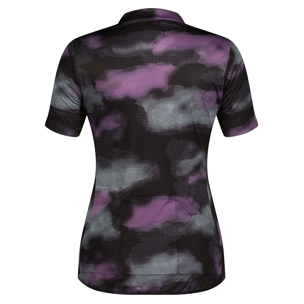 SCOTT Endurance 10 Kurzarm-radtrikot, Black / liquid purple, M