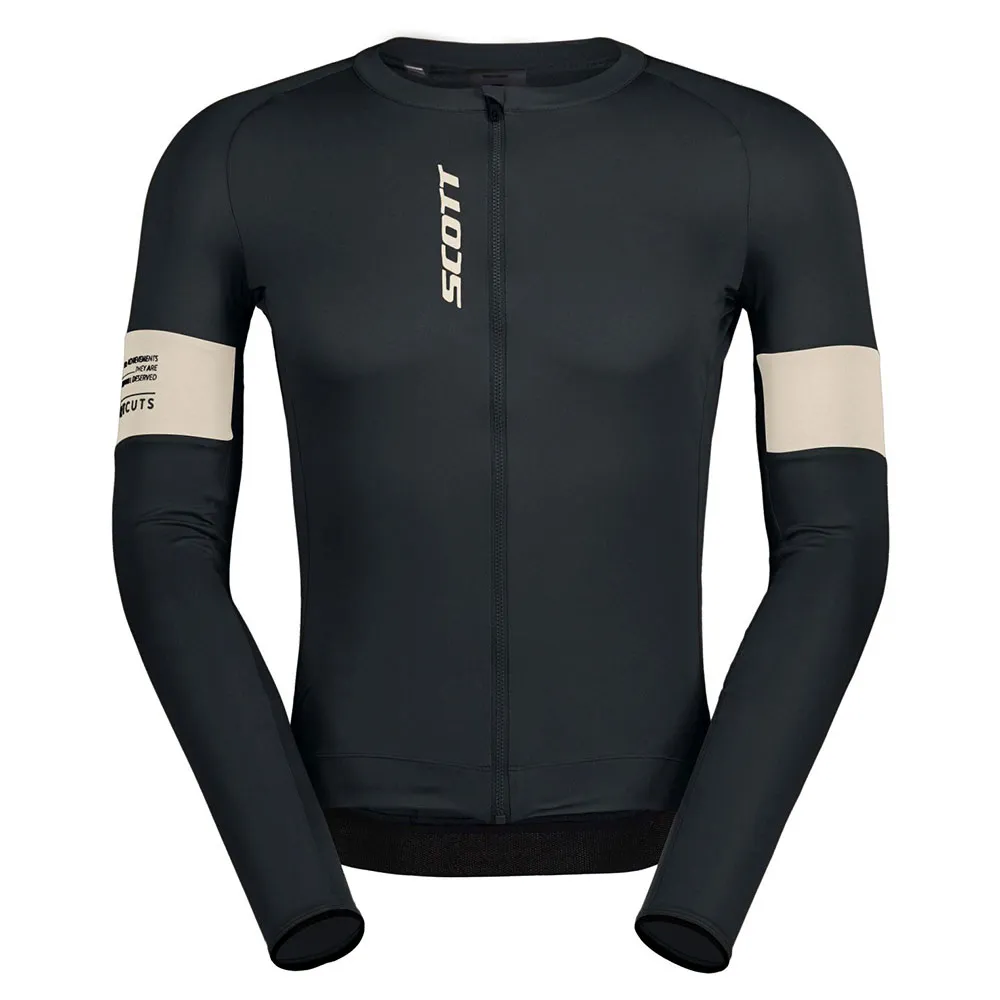 SCOTT Endurance Pro Langarm-trikot, Black / cotton white, L SCOTT Endurance Pro Langarm-trikot, Black / cotton white, L