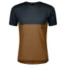 Dark blue / bread brown