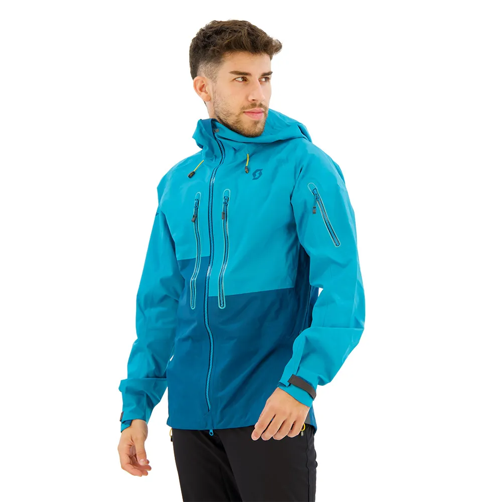 SCOTT Explorair 3l Se Hoodie Jacke male, Blue