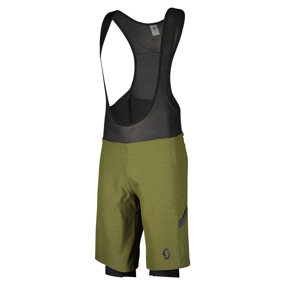 SCOTT Gravel Hybrid +++ Trägerhose, Fir green / black SCOTT Gravel Hybrid +++ Trägerhose, Fir green / black