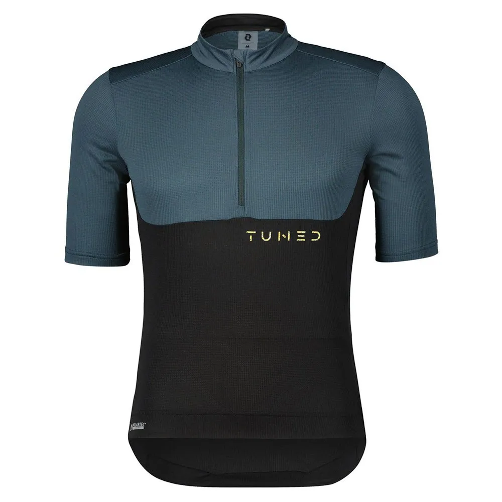 SCOTT Gravel Tuned Kurzarm-radtrikot, Black / aruba green SCOTT Gravel Tuned Kurzarm-radtrikot, Black / aruba green