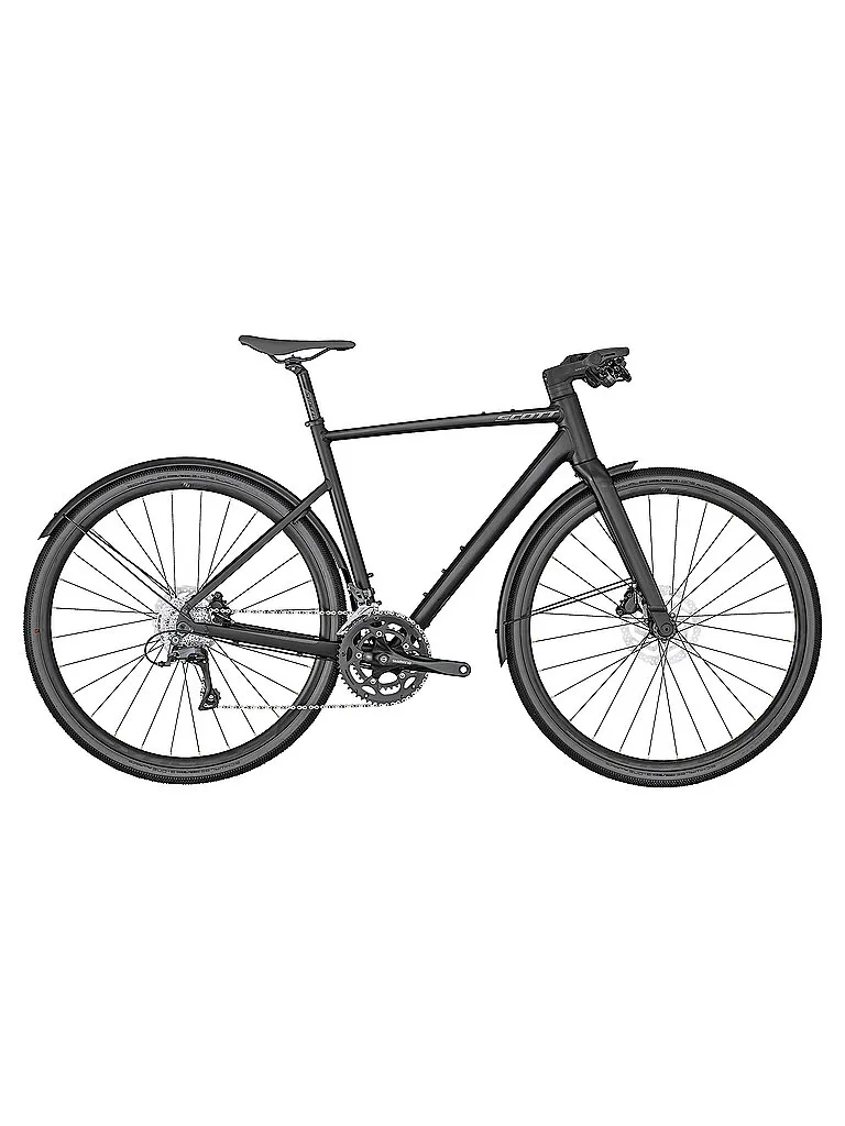 SCOTT Herren Citybike 28 Metrix 30 EQ, Schwarz, 56cm