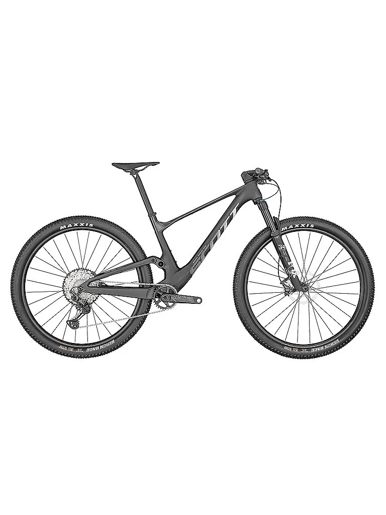 SCOTT Herren Mountainbike 29 Spark RC Team, Schwarz, XL SCOTT Herren Mountainbike 29 Spark RC Team, Schwarz, XL