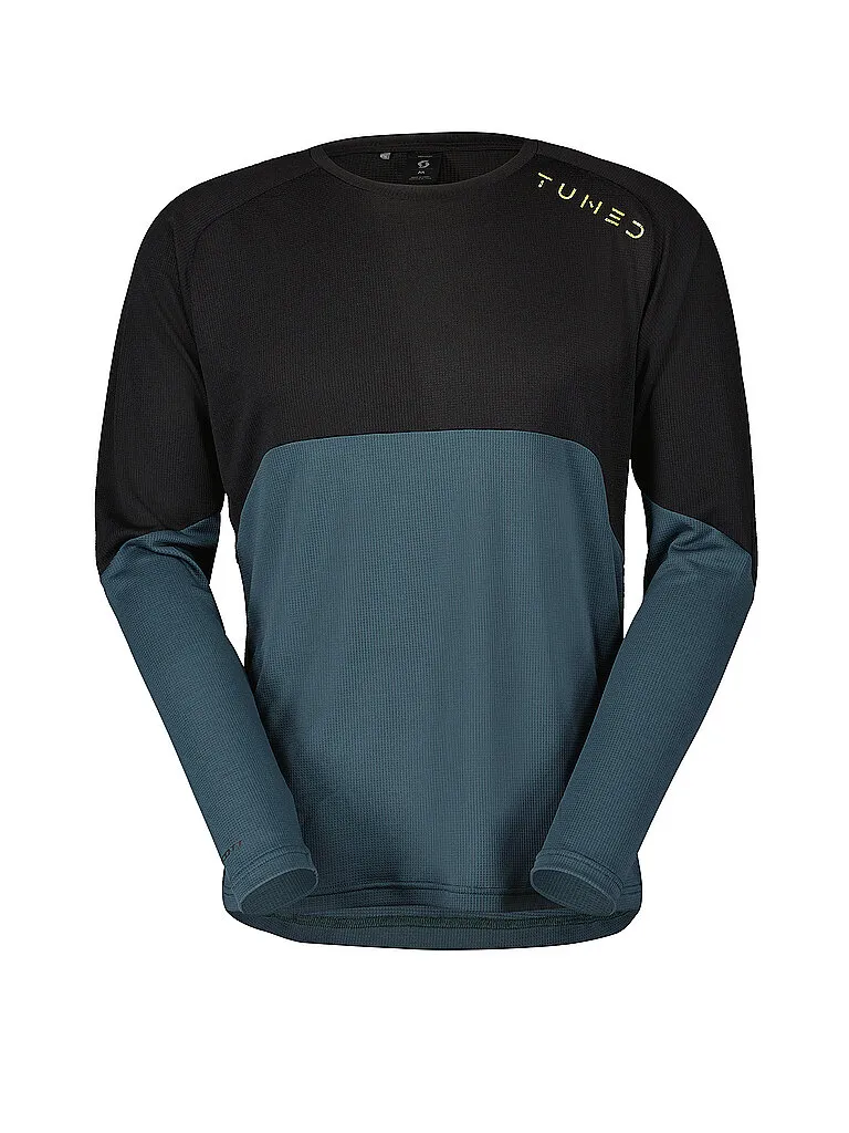 SCOTT Herren Radshirt Trail Tuned LS, Schwarz SCOTT Herren Radshirt Trail Tuned LS, Schwarz