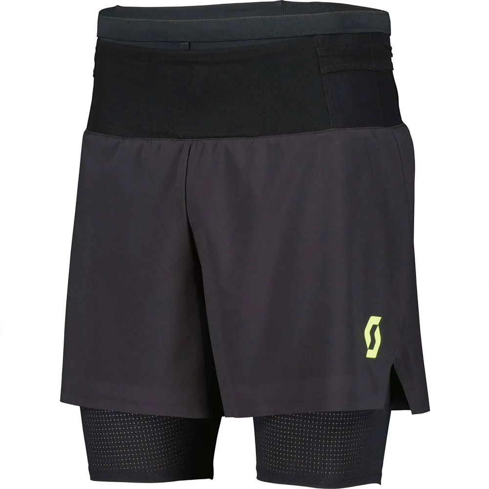 SCOTT Hybrid Rc Run Kurze Hose male, Black / yellow