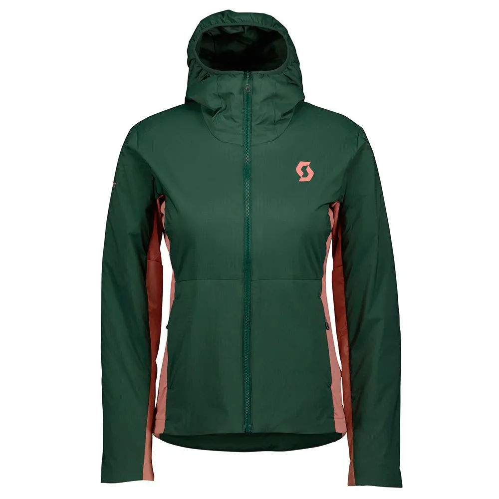 SCOTT Insuloft Light Jacke female, Smoked green / crystal pink SCOTT Insuloft Light Jacke female, Smoked green / crystal pink