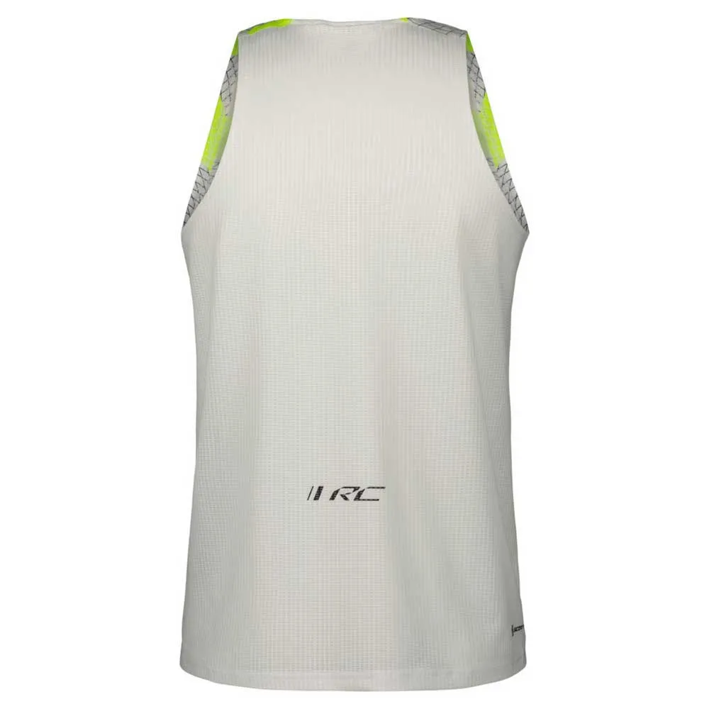 SCOTT Ms Rc Run ärmelloses T-shirt male, White / black SCOTT Ms Rc Run ärmelloses T-shirt male, White / black