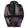 SCOTT Original Kapuzenfleece, Evening greyprint / black