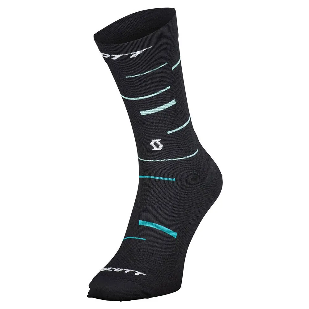 SCOTT Performance Supersonic Edt Socken, Black / electric green SCOTT Performance Supersonic Edt Socken, Black / electric green