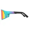 SCOTT Pro Shield Metaverse Sonnenbrille, Stealth blue / radiant pink, Teal Chrome/CAT3